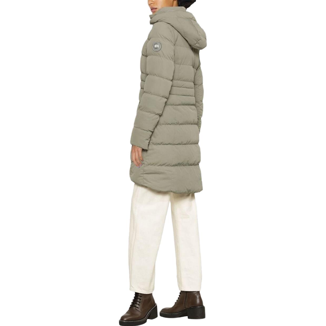 (Women) Canada Goose  Long Parka Coat Green Hooded Full-Zip Jacket 3901W-852 圖 5