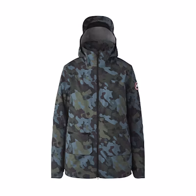 (Women) Canada Goose Maple Camo Print Casual Jacket Full Camo Design. 5612LP-814