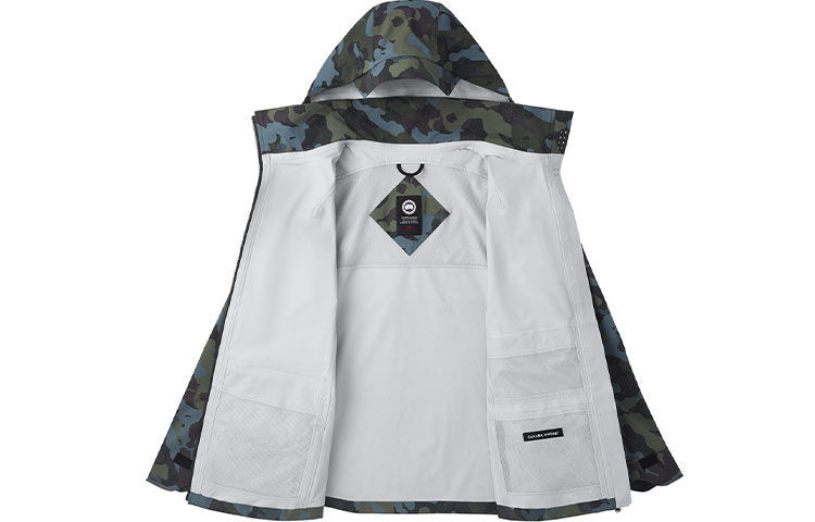 Lookbook (W) Canada Goose Chaqueta Casual Estampado Camo Arce Diseño Completo. 5612LP-814