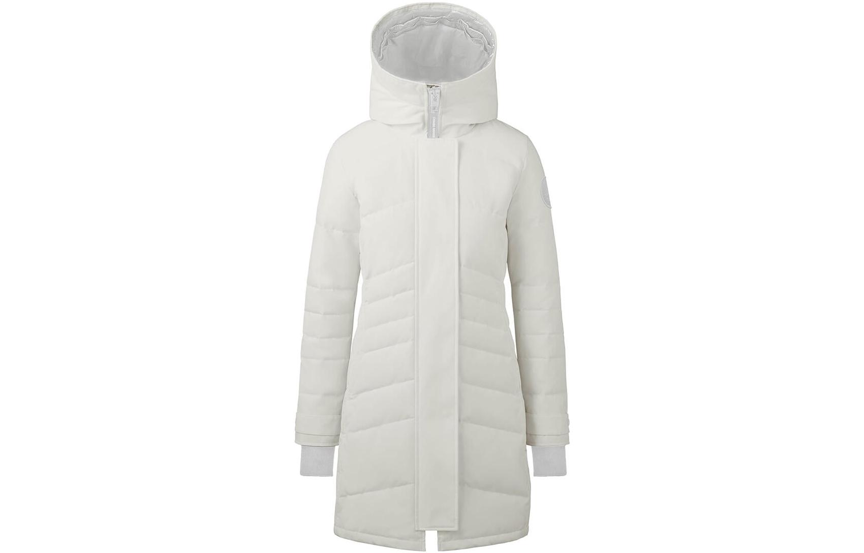(Women) Canada Goose  Mid-Length Down Jacket with Hood and Zipper 2090W1-433