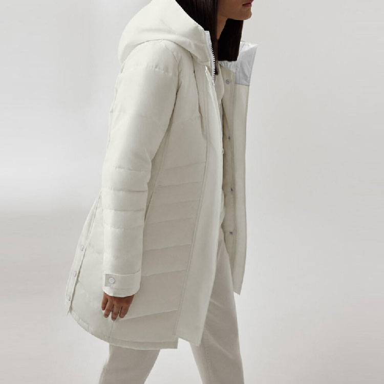 (Women) Canada Goose  Mid-Length Down Jacket with Hood and Zipper 2090W1-433 圖 6