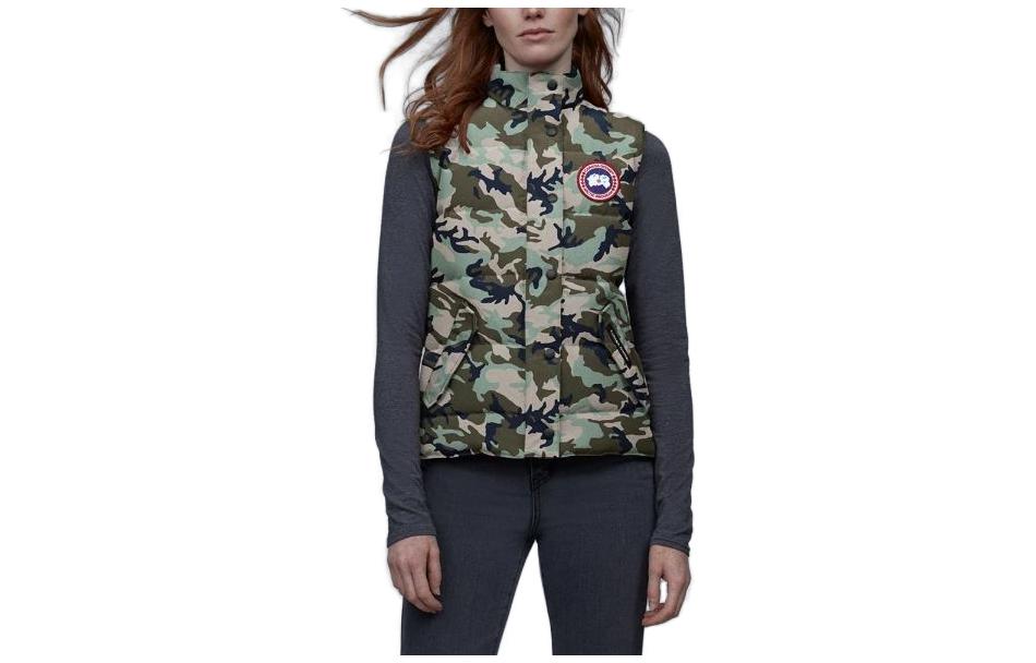 (Women) Canada Goose  Minden Green Down Vest - Red Label, Breathable & Comfy. 2832LP-816 圖 2