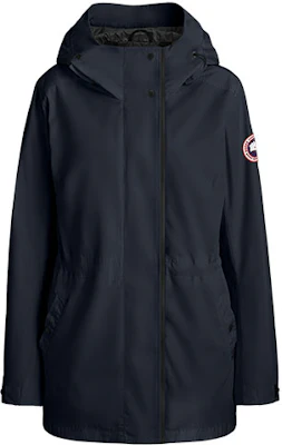(Women) Canada Goose Minden Reflective Striped Hooded Jacket Ocean Blue. 2423L-63 Order (Women) Canada Goose Minden Reflective Striped Hooded Jacket Ocean Blue. 2423L-63