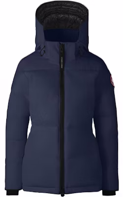 (Women) Canada Goose Navy Blue Hooded Zipper Down Jacket FW22. 3804W-63 Buy (Women) Canada Goose Navy Blue Hooded Zipper Down Jacket FW22. 3804W-63