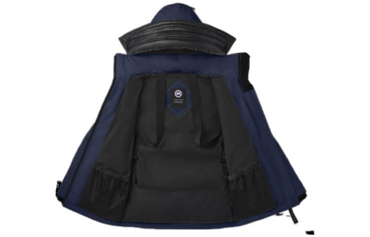 Lookbook (Women) Canada Goose  Navy Blue Hooded Zipper Down Jacket FW22. 3804W-63