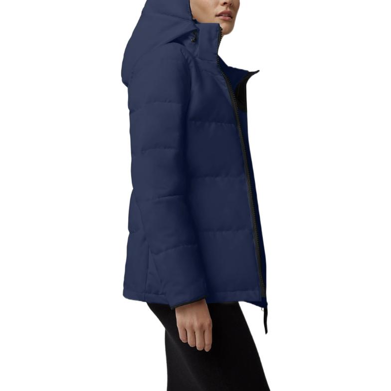 Sizing (Women) Canada Goose  Navy Blue Hooded Zipper Down Jacket FW22. 3804W-63