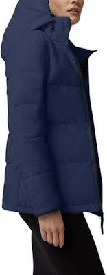 (Women) Canada Goose Navy Blue Hooded Zipper Down Jacket FW22. 3804W-63 Sizing (Women) Canada Goose Navy Blue Hooded Zipper Down Jacket FW22. 3804W-63