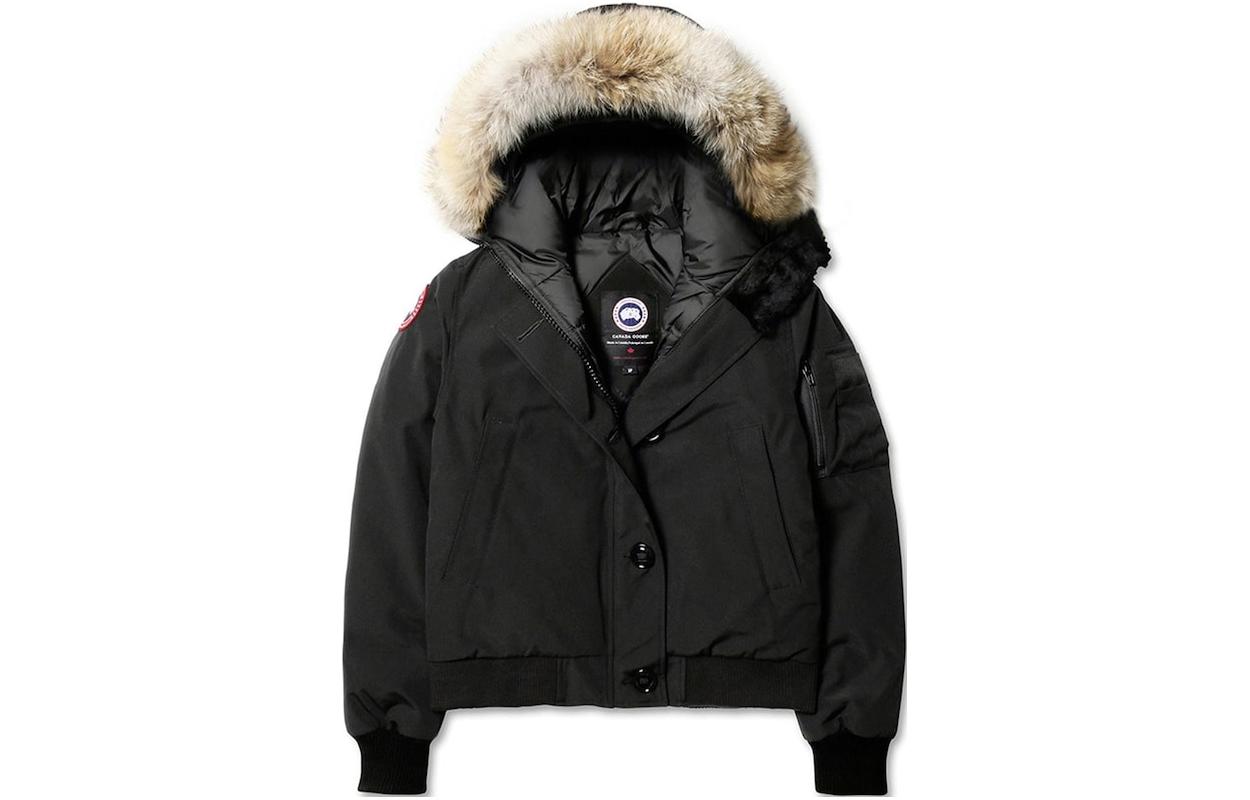 (Women) Canada Goose  Parka with Removable Fur Trim Navy Blue Jacket. 7967JL-67