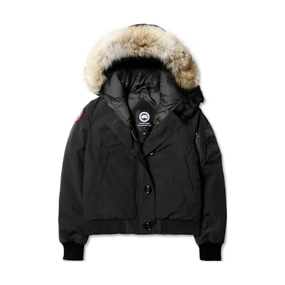 (Women) Canada Goose Parka with Removable Fur Trim Navy Blue Jacket. 7967JL-67