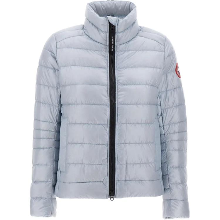(Women) Canada Goose  Puffer Ribbed Zip-Up Jacket Blue CG2236L-854 圖 2