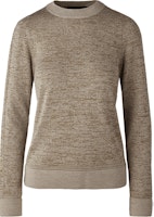 (Women) Canada Goose Reflective Logo Wool Sweater Brown SS22. 7024L1-1108 (Women) Canada Goose Reflective Logo Wool Sweater Brown SS22. 7024L1-1108