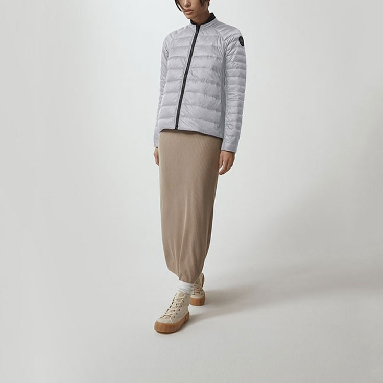 (Women) Canada Goose  Solid Color Long Sleeve Down Jacket Silver Birch. 2240LB-200 圖 3