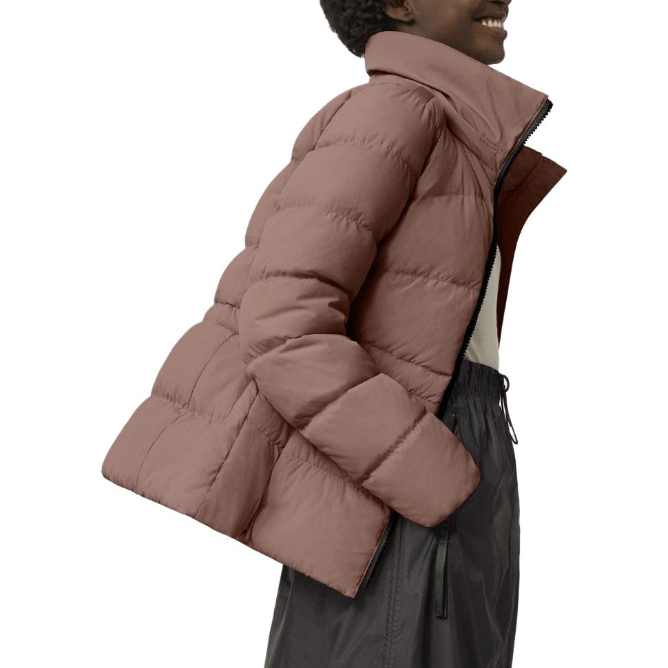 Purchase (W) 加拿大鹅纯色修身连帽羽绒夹克 3903W1-139