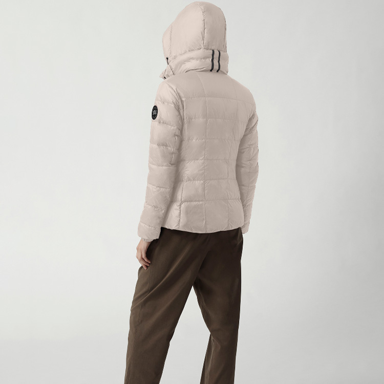 Shop (W) 加拿大鹅 Abbott 防风防水连帽羽绒服 浅粉色 2220LB-856