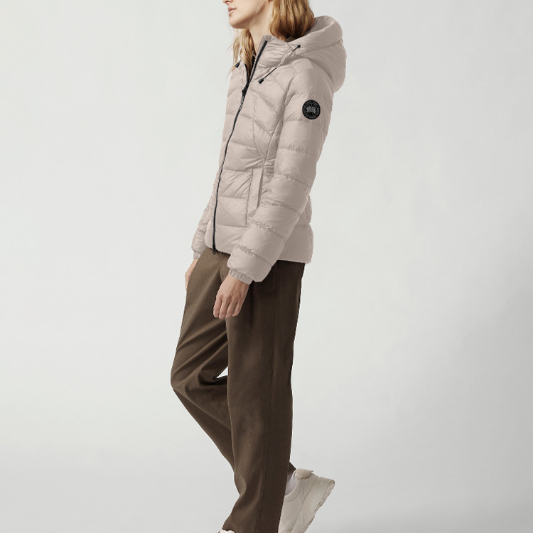 Purchase (W) 加拿大鹅 Abbott 防风防水连帽羽绒服 浅粉色 2220LB-856