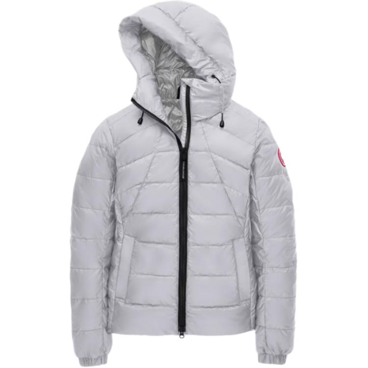 Buy (W) カナダグース アボット ロゴ ライトダウン ジャケット シルバー 2220L-200