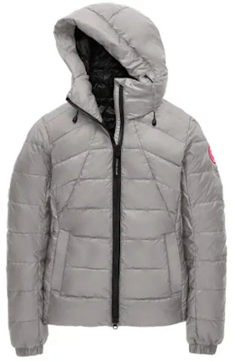 (W) カナダグース アボット ロゴ ライトダウン ジャケット シルバー 2220L-200 Order (W) カナダグース アボット ロゴ ライトダウン ジャケット シルバー 2220L-200