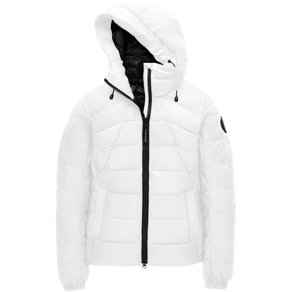 Buy (Women) Canada Goose Abbott Series SS22  Lightweight Short Down Jacket White. 2220LB-433