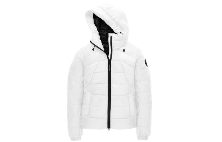 Order (Women) Canada Goose Abbott Series SS22  Lightweight Short Down Jacket White. 2220LB-433