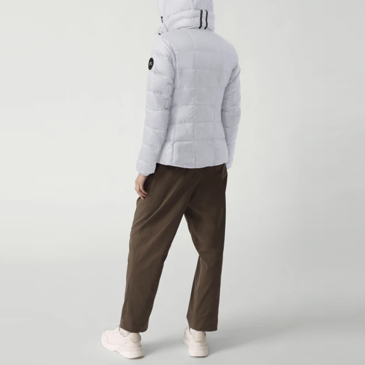 Purchase (Women) Canada Goose Abbott Series SS22  Lightweight Short Down Jacket White. 2220LB-433