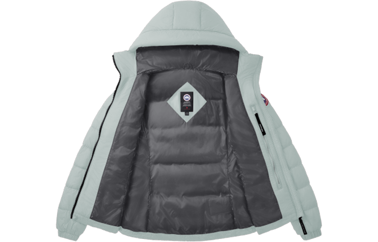 Lookbook (Women) Canada Goose Abbott SS22 Lightweight Down Jacket  - Pale Green. 2220L-463