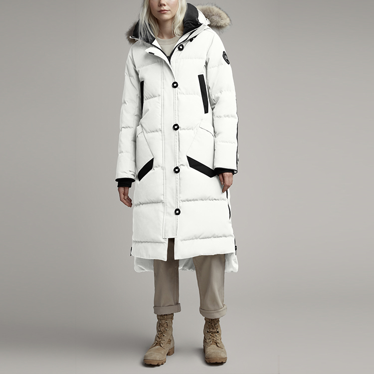 (Women) Canada Goose Aldridge Black Label Parka Winter Jacket Abalakun White 3032LB-433 圖 3