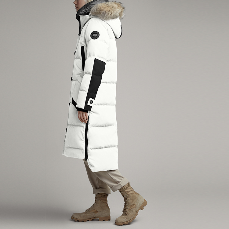 (Women) Canada Goose Aldridge Black Label Parka Winter Jacket Abalakun White 3032LB-433 圖 5