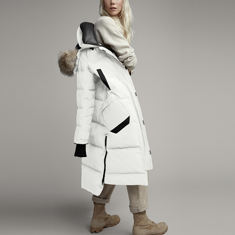 (Women) Canada Goose Aldridge Black Label Parka Winter Jacket Abalakun White 3032LB-433 圖 6