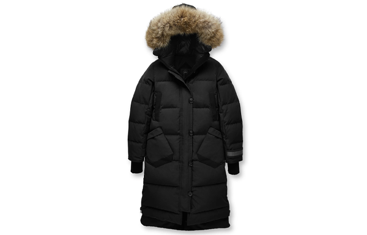 (Women) Canada Goose Aldridge Long Parka Black Winter Down Jacket 3032LB-61