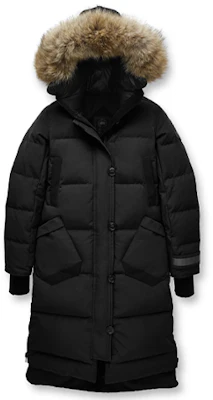 (W) 加拿大鵝 Aldridge 長版黑色羽絨外套 冬季保暖夾克 3032LB-61 Order (W) 加拿大鵝 Aldridge 長版黑色羽絨外套 冬季保暖夾克 3032LB-61