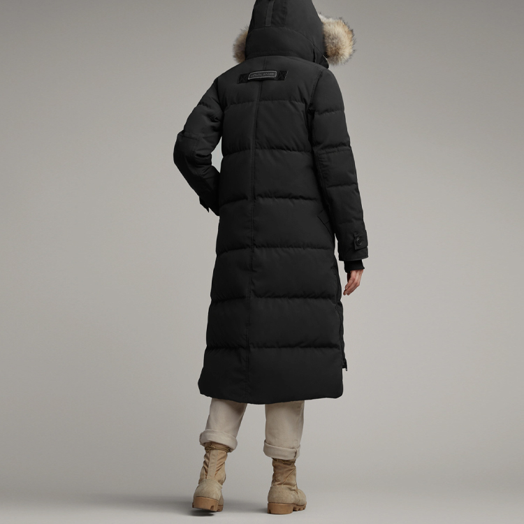 Shop (W) 加拿大鵝 Aldridge 長版黑色羽絨外套 冬季保暖夾克 3032LB-61