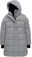 (Women) Canada Goose Alliston Long Sleeve Zip Hooded Down Jacket Grey 5077W-439 (Women) Canada Goose Alliston Long Sleeve Zip Hooded Down Jacket Grey 5077W-439