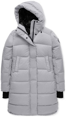 (Women) Canada Goose Alliston Black Label Mid-Length Down Jacket Silver Birch. 5077LB-200 Order (Women) Canada Goose Alliston Black Label Mid-Length Down Jacket Silver Birch. 5077LB-200