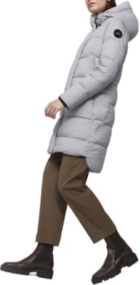 (Women) Canada Goose Alliston Black Label Mid-Length Down Jacket Silver Birch. 5077LB-200 Purchase (Women) Canada Goose Alliston Black Label Mid-Length Down Jacket Silver Birch. 5077LB-200