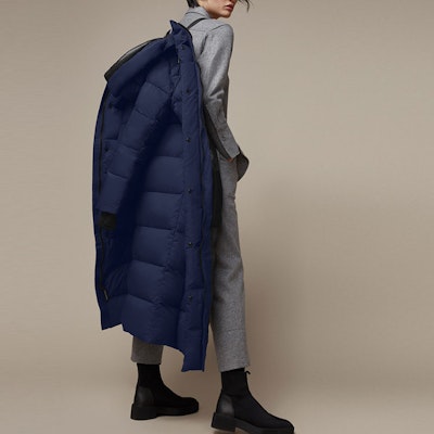 (Women) Canada Goose Alliston Fusion Red Label Long Down Jacket Women’s Navy Blue 5088LA-63 Sizing (Women) Canada Goose Alliston Fusion Red Label Long Down Jacket Women’s Navy Blue 5088LA-63