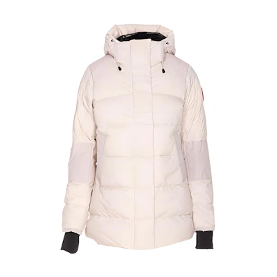 (Women) Canada Goose Alliston Light Pink Long Sleeve Hooded Jacket 5076L-856