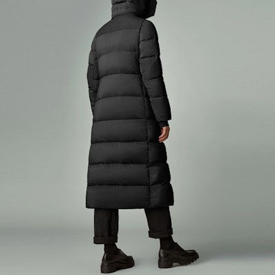 (Women) Canada Goose Alliston Long Parka Red Logo Jacket Black 5088L-61 Purchase (Women) Canada Goose Alliston Long Parka Red Logo Jacket Black 5088L-61