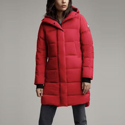 (Women) Canada Goose Alliston Red Label Down Jacket Winter Coat 5077L-11 Lookbook (Women) Canada Goose Alliston Red Label Down Jacket Winter Coat 5077L-11