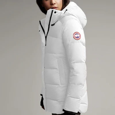 (W) 加拿大鵝 Alliston系列紅色補丁羽絨外套 5076L-433 Shop (W) 加拿大鵝 Alliston系列紅色補丁羽絨外套 5076L-433