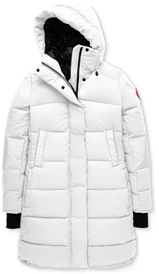 (Women) Canada Goose Alliston White Hooded Down Jacket 5077L-433 Order (Women) Canada Goose Alliston White Hooded Down Jacket 5077L-433