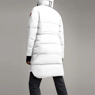 (Women) Canada Goose Alliston White Hooded Down Jacket 5077L-433 Shop (Women) Canada Goose Alliston White Hooded Down Jacket 5077L-433