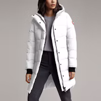 Details for (W) Canada Goose Alliston 白色連帽羽絨外套 5077L-433