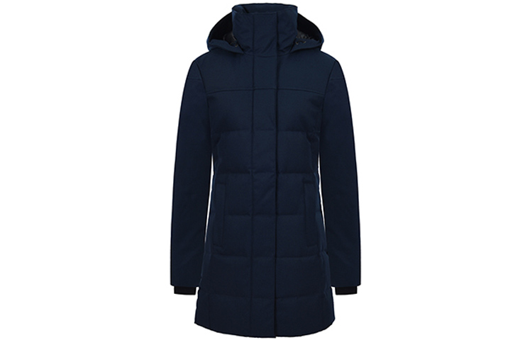 Order (Women) Canada Goose Annecy Navy Blue Down Jacket Winter Hooded Coat. 2588L-646