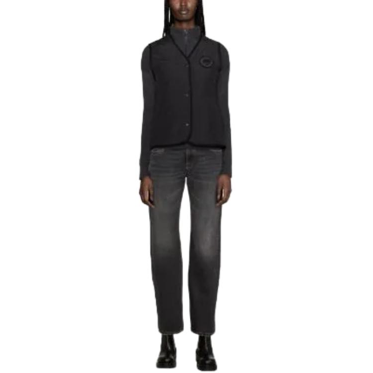 Lookbook (W) Canada Goose Annex Liner Rompi Hitam V-Leher Tanpa Lengan. 3598WB-61