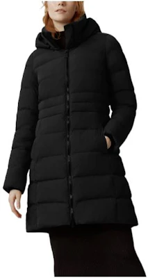 (Women) Canada Goose Aurora Black Down Hoodie Jacket FW22 3901W-61 Order (Women) Canada Goose Aurora Black Down Hoodie Jacket FW22 3901W-61