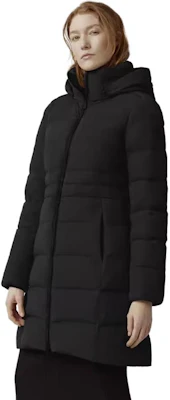 (Women) Canada Goose Aurora Black Down Hoodie Jacket FW22 3901W-61 Lookbook (Women) Canada Goose Aurora Black Down Hoodie Jacket FW22 3901W-61