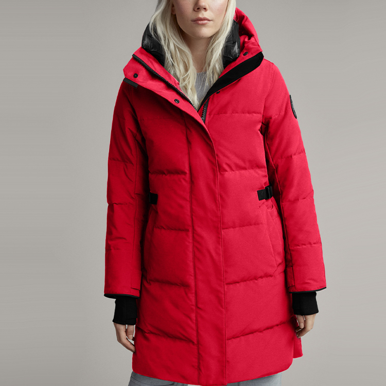 Lookbook (W) 캐나다구스 베넷 시리즈 블랙 라벨 컬러블록 다운 파카 3817LB-11