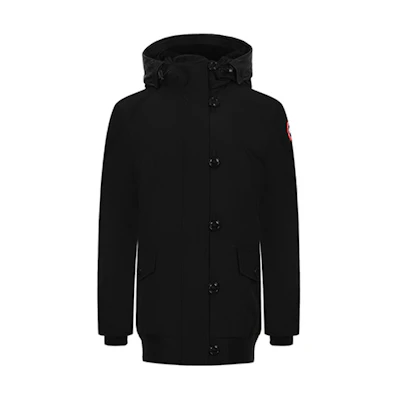(Women) Canada Goose Black Down Parka Jacket with Hood. 2511L-61