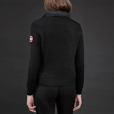 (Women) Canada Goose Black HyBridge Knit Stand Collar Down Jacket 6830L-61 Shop (Women) Canada Goose Black HyBridge Knit Stand Collar Down Jacket 6830L-61