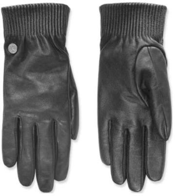 (W) カナダグース 黒 ニット手袋 ロゴ入り - シンプルで暖かいデザイン 5287L Buy (W) カナダグース 黒 ニット手袋 ロゴ入り - シンプルで暖かいデザイン 5287L